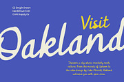 CS Greylin Drawn, a Script Font by Craft Supply Co. (Thumbnail 6 of 8)