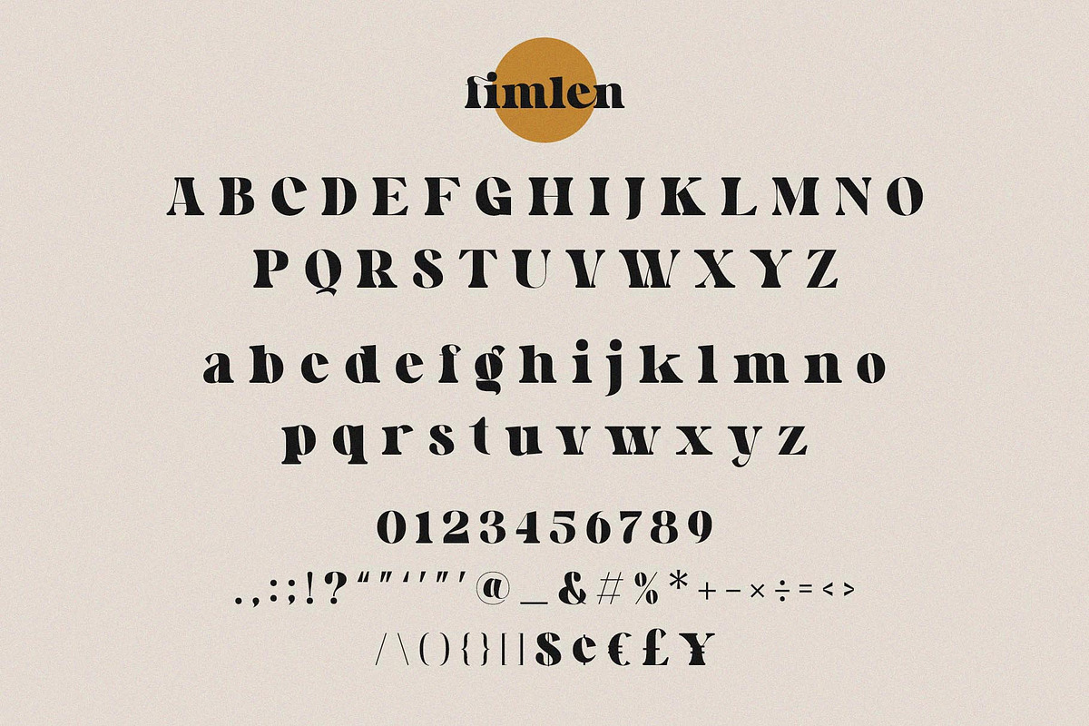 Fimlen - Display Serif, a Serif Font by epicatype (Photo 6 of 9)