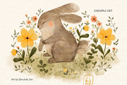 Realistic watercolor brushes - PS, a Brush Add-On by Jenteva Art (Thumbnail 11 of 13)