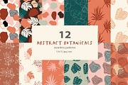 Abstract Botanical Patterns, a Pattern Graphic by Sweet Fig (Thumbnail 2 of 9)