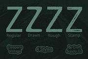 Campeno Vintage, a Sans Serif Font by Craft Supply Co. (Thumbnail 8 of 8)