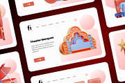 3D Theater Icons, a 3D by Flat Icons (Thumbnail 4 of 8)