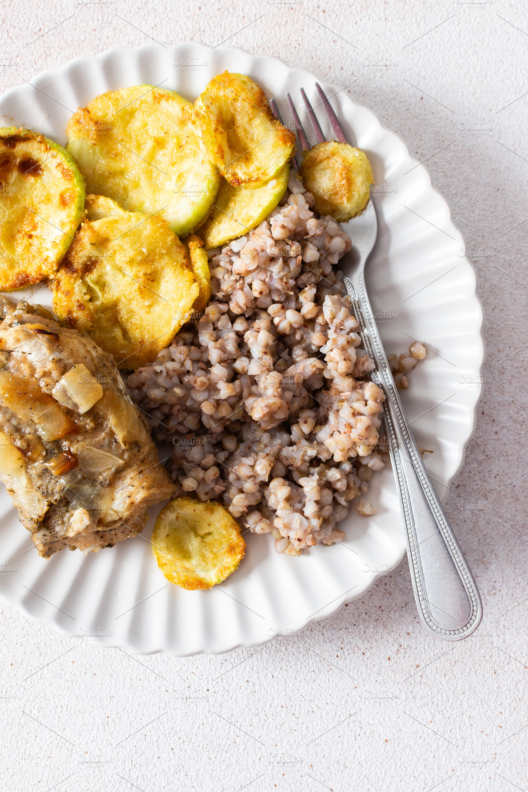 Green buckwheat paired, a Food & Drink Photo by Pundateam