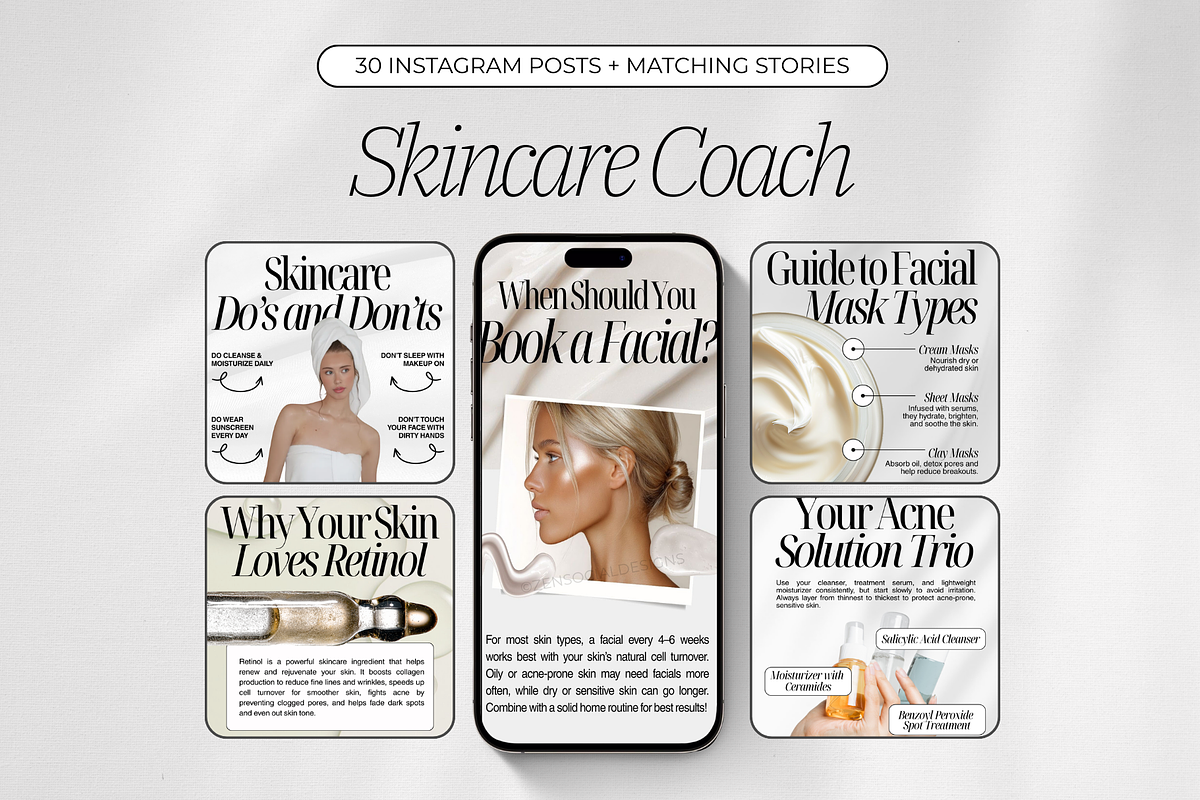 Esthetician Instagram Template