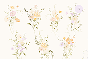 Dreamy Spring Watercolor Wildflowers, a Decorative Illustration by Altea Design Studio (Thumbnail 7 of 15)