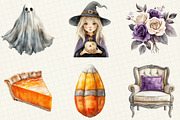 Halloween Sublimation Clipart, an Illustration by OK Design (Thumbnail 3 of 5)
