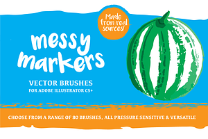 Messy Markers for Illustrator