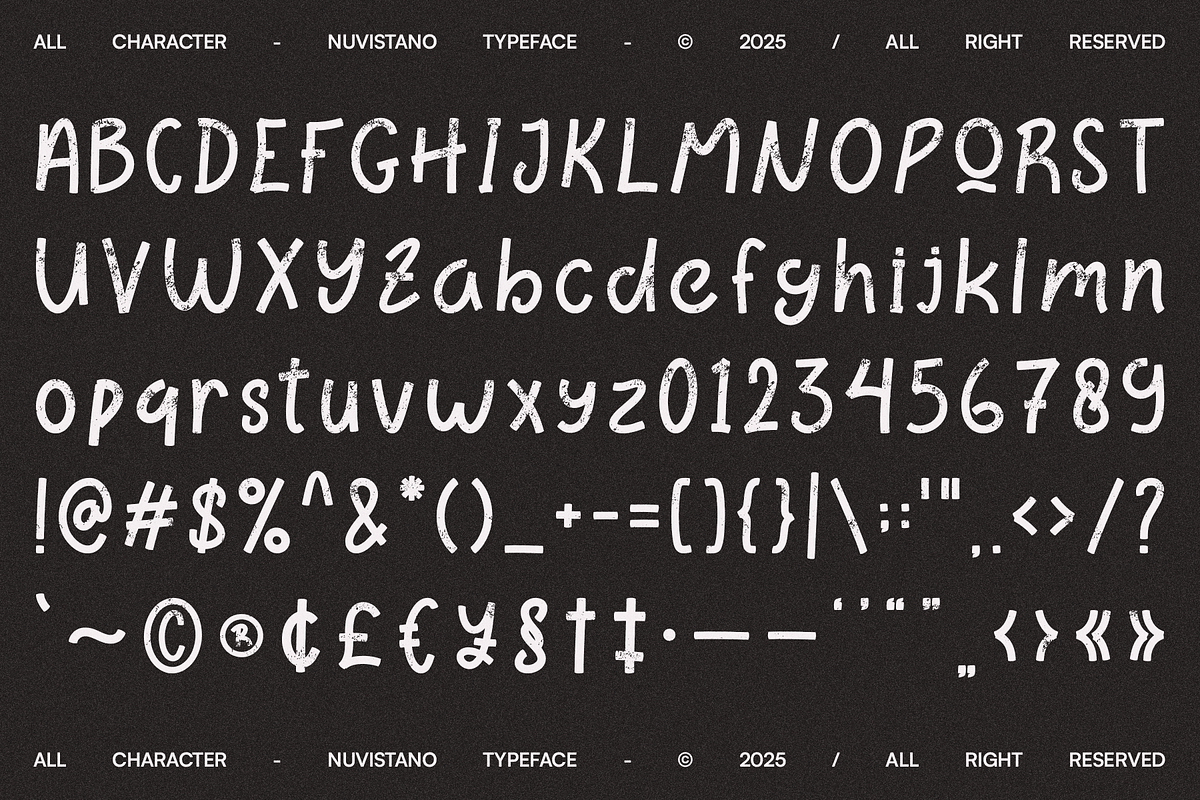Nuvistano - Grunge Brush Font, a Font by Indotype Foundry (Photo 3 of 10)