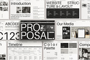 Proposal Presentation Template, a Presentation Template by E-Type (Thumbnail 1 of 5)