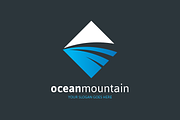 Ocean Mountain Logo, a Branding & Logo Template by MLJ studios (Thumbnail 2 of 3)