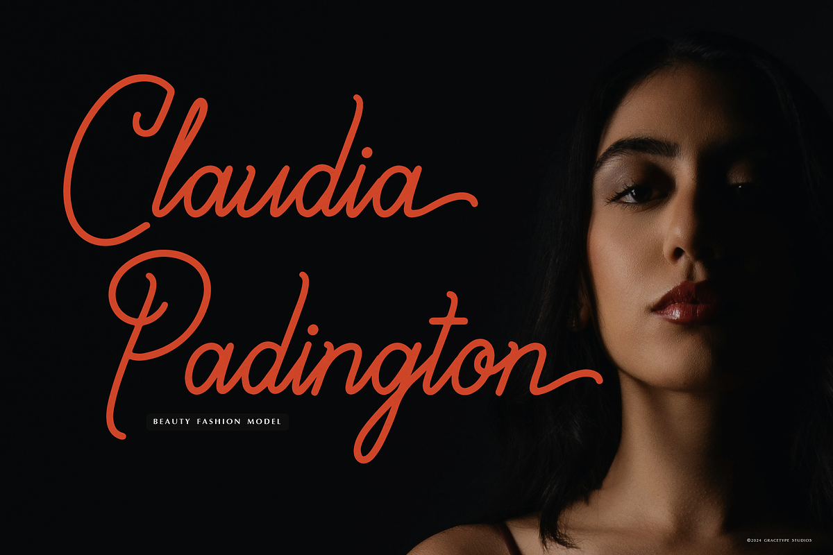 Marylona | Monoline Script font, a Script Font by gracetype_studio (Photo 9 of 12)