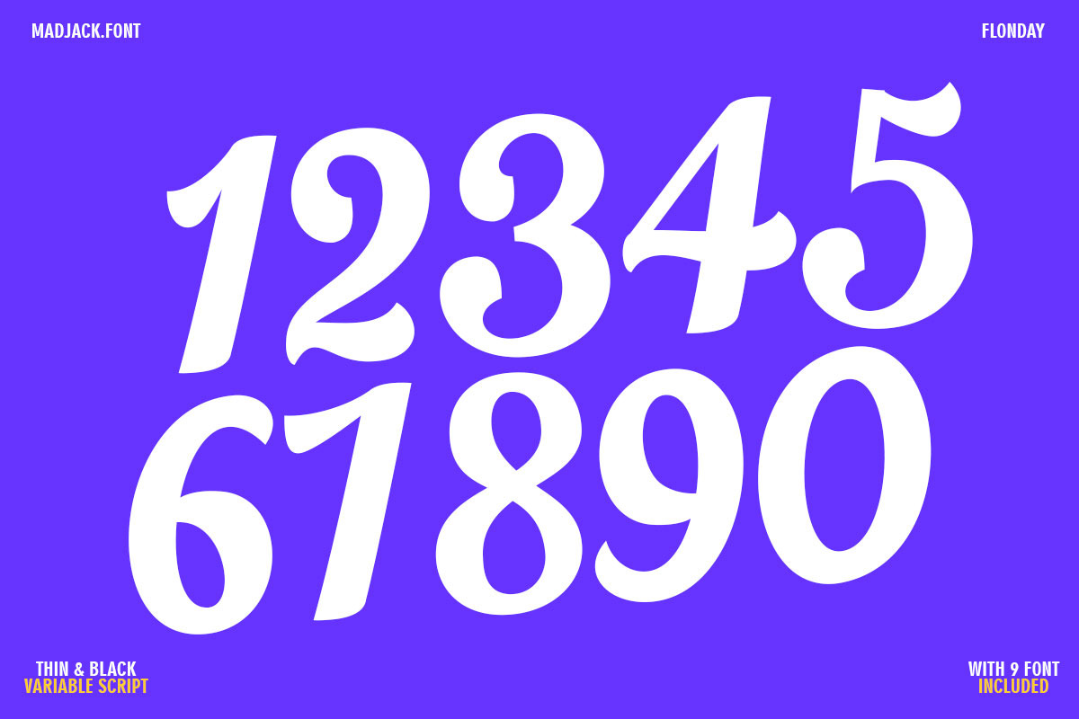 Flonday Script, a Script Font by Madjack.font (Photo 13 of 14)