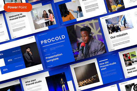 Procold – Business PowerPoint, a Presentation Template by Dens Creative Studio