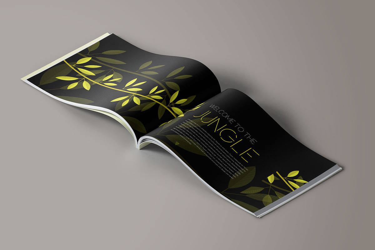 Leaf pattern brushes | illustrator preview 6