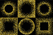 Gold stars bundle, a Pattern Graphic by ekmelica (Thumbnail 6 of 11)