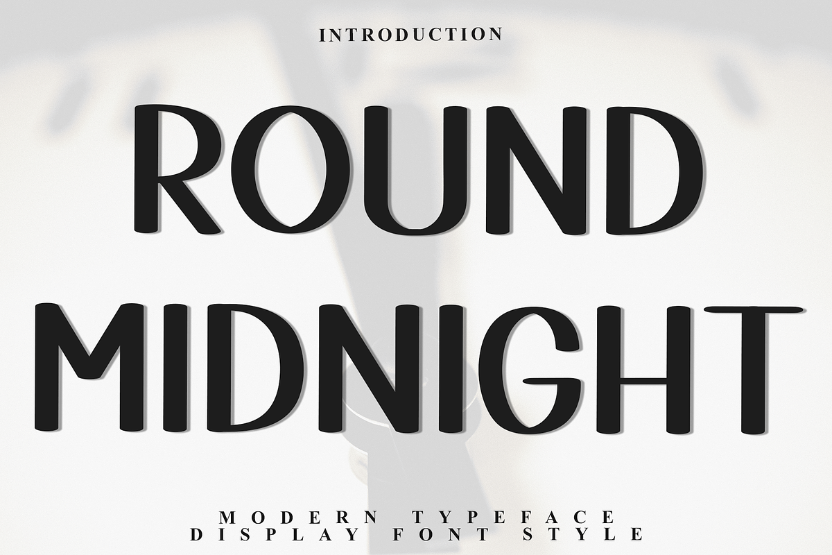 Round Midnight, a Script Font by InermediaSTUDIO (Photo 1 of 8)