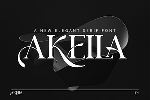 Akeila Serif Font