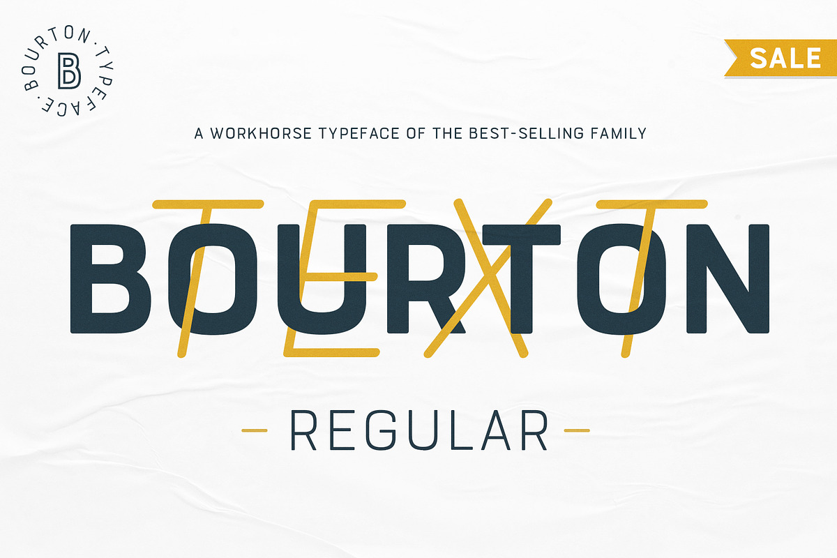 60% OFF Bourton Text Regular Font, a Sans Serif Font by Kimmy Design (Photo 1 of 18)