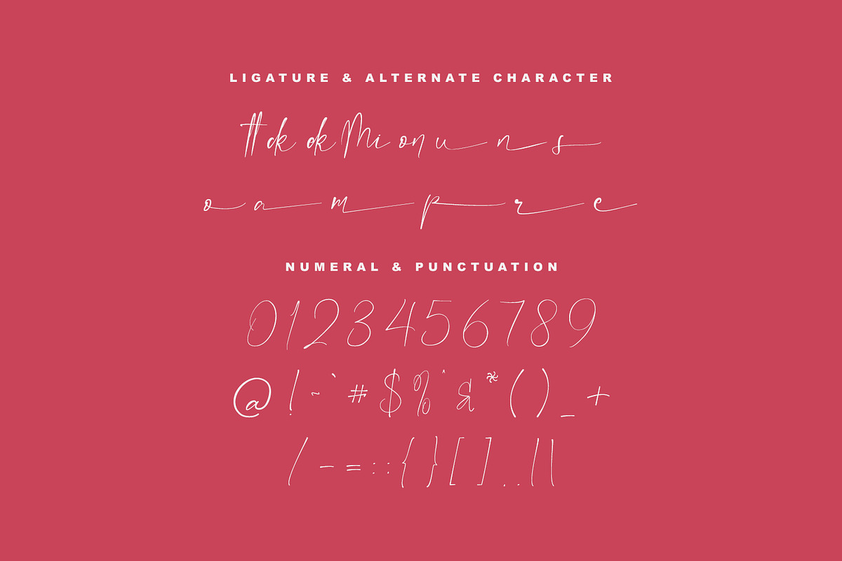 Sains Font Duo Script Free Sans, a Script Font by Maulana Creative (Photo 3 of 8)