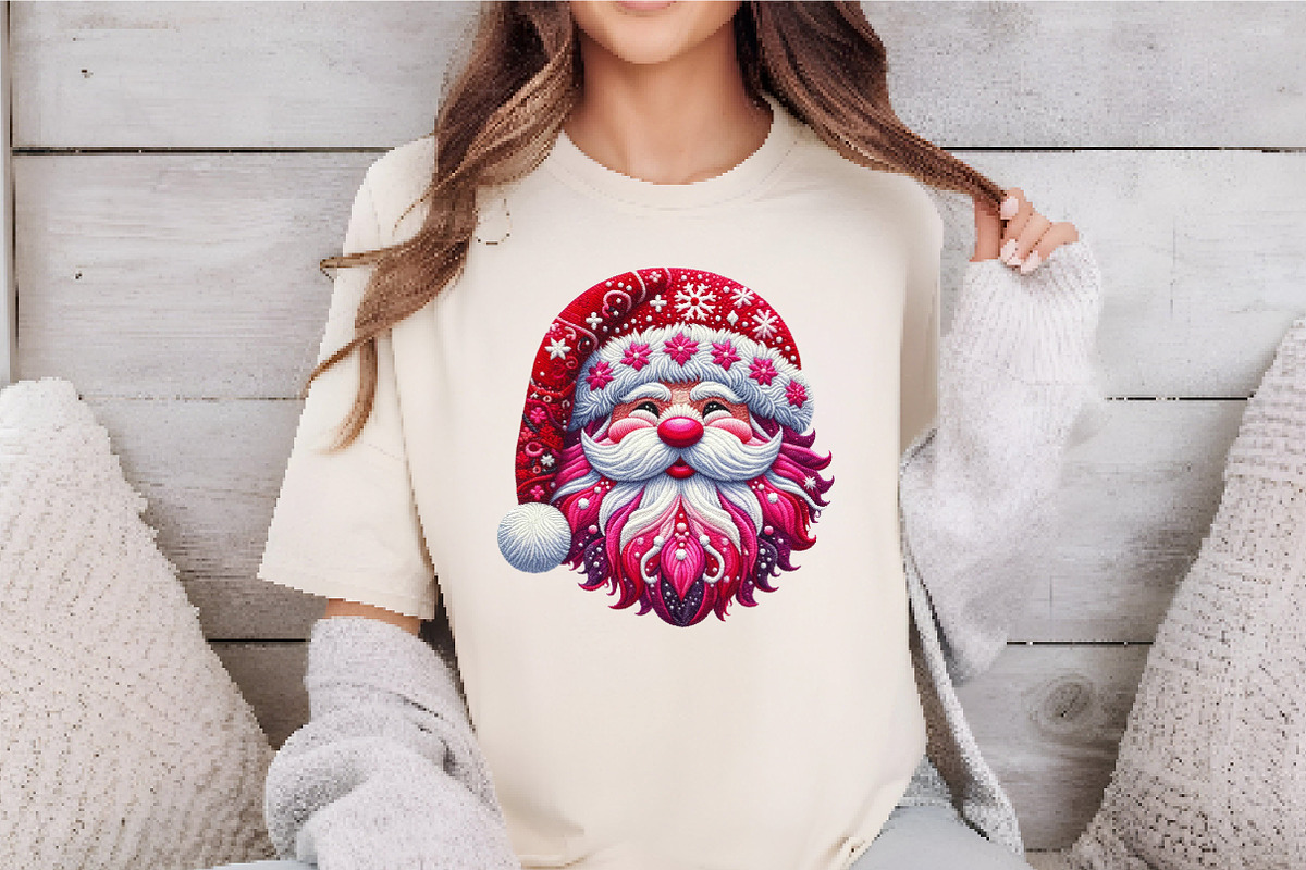 Crochet Faux Yarn Christmas Santa, an Illustration by Dream Creation (Photo 3 of 5)