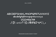 Gigda modern sans serif font, a Sans Serif Font by alanwarstd (Thumbnail 4 of 5)
