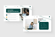 Fickle - Company Profile Powerpoint, a Presentation Template by SquidPixey (Thumbnail 2 of 6)