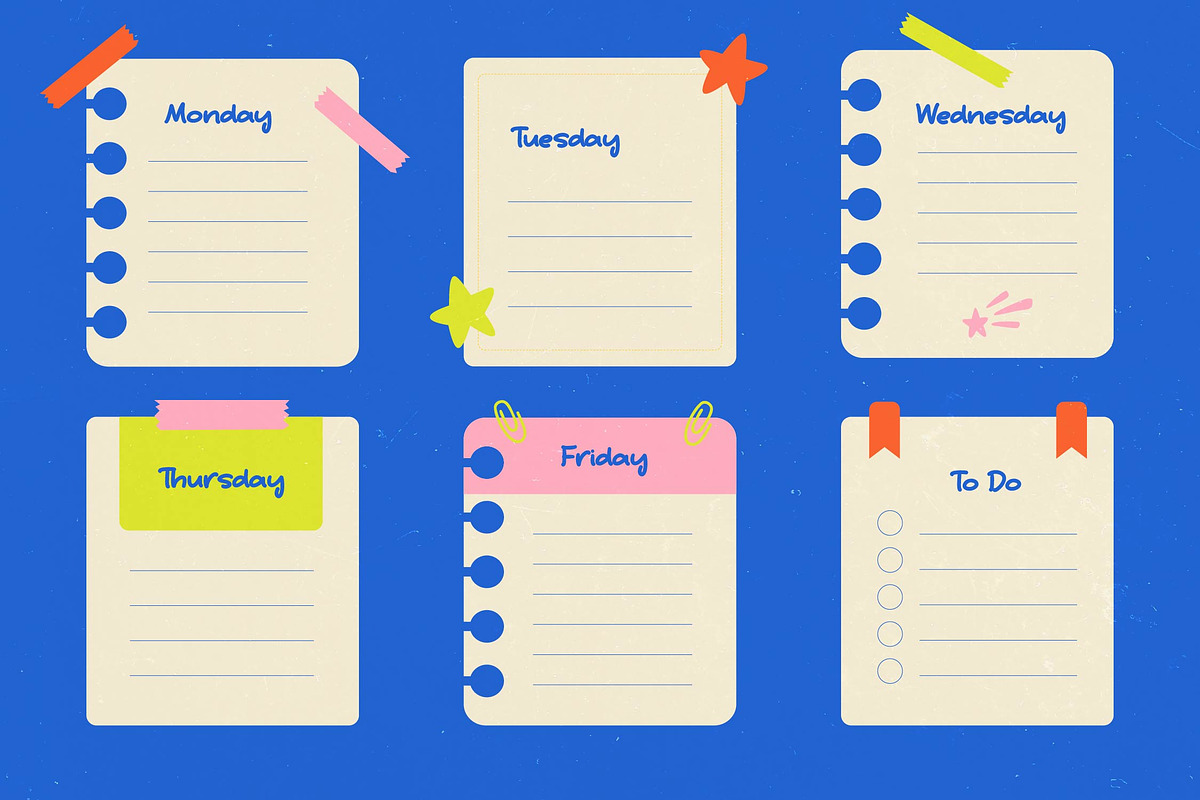 Smile Hug Sticky Notes Font, a Script Font by Letterena Studios Script (Photo 9 of 15)