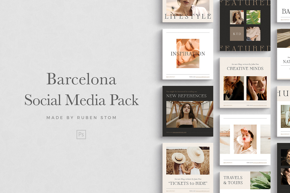 Social Media Bundle, a Social Media Template by Ruben Stom (Photo 18 of 54)