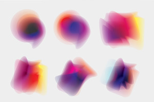 Gradient Energy- 30 Vibrant Shapes