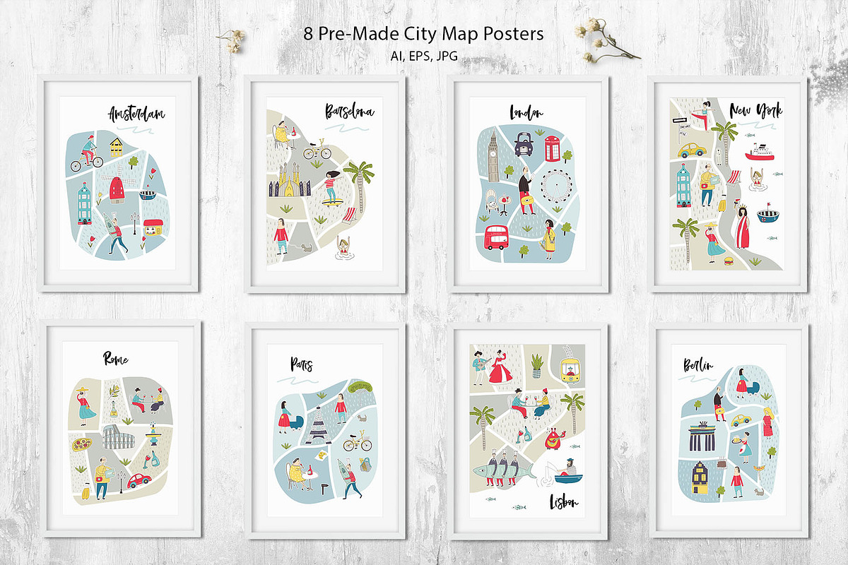 Map Creator, an Illustration by Oksana Stepova (Photo 9 of 17)