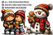 Gingerbread & Baking Clipart, an Illustration by Pixels.Craft (Thumbnail 4 of 6)