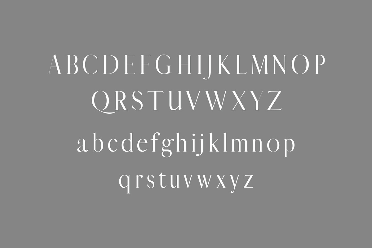 Jerrad Beautiful Serif 4 Font Family preview 2