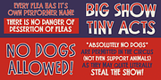 Flea Circus, a Sans Serif Font by One Eyed Squid (Thumbnail 4 of 6)