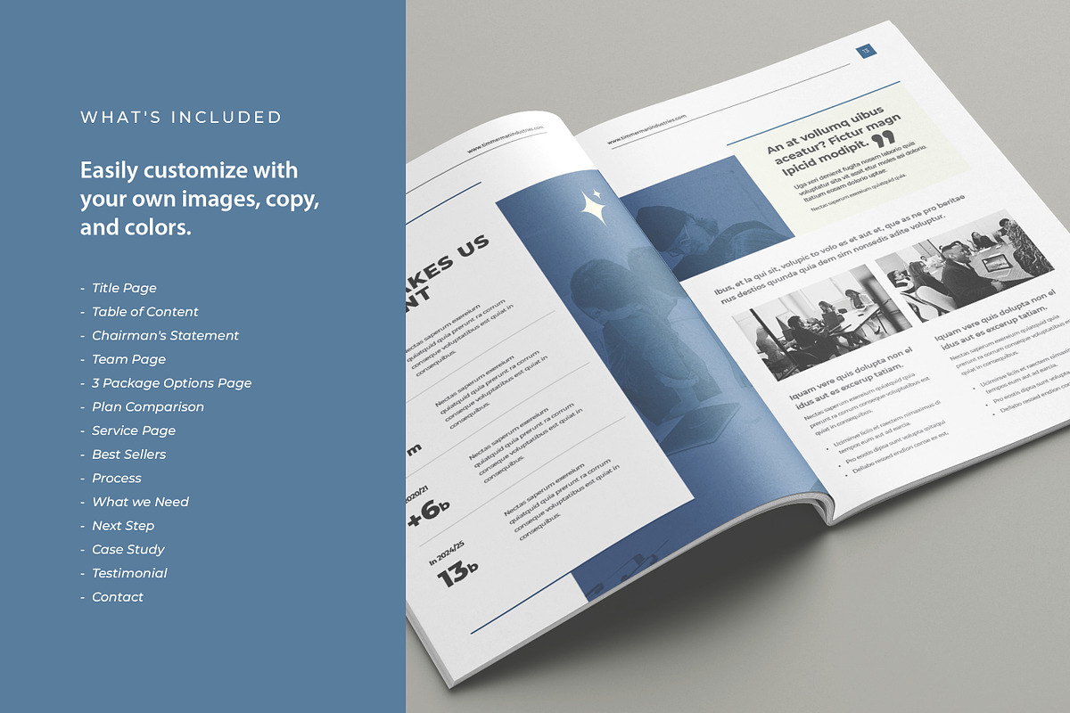 Company Profile Template | Handbook, a Brochure Template by DesVert (Photo 6 of 6)
