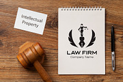 Editable Law Firm Logo Design, a Branding & Logo Template by YUDesignStore (Thumbnail 6 of 7)