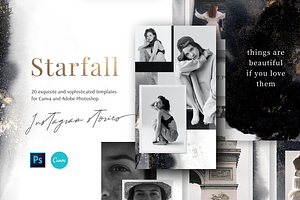 Starfall Stories Templates Canva PS