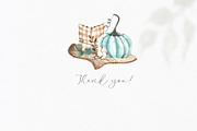 Autumn Breeze. Watercolor collection, an Object Graphic by Ana-Sakuta (Thumbnail 20 of 20)