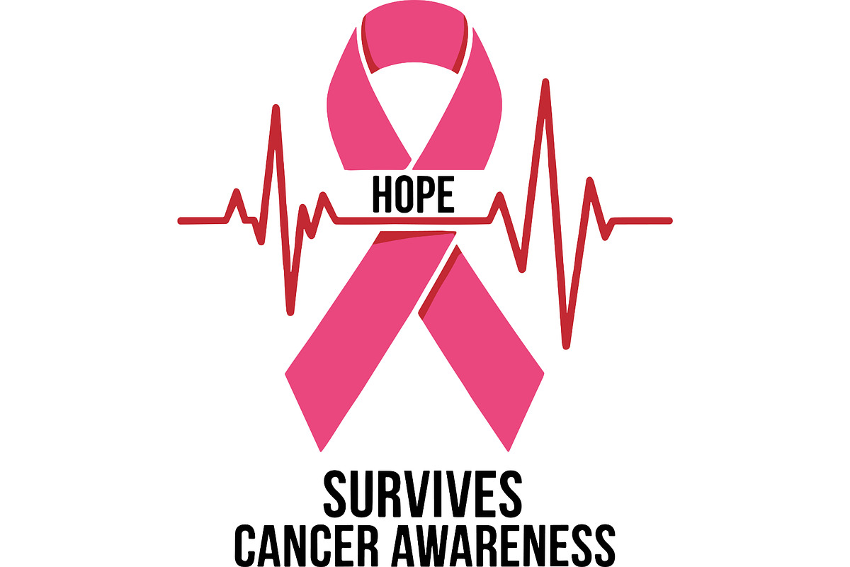 Cancer Awareness T Shirt Design Set, a Healthcare Illustration by balal (Photo 25 of 30)
