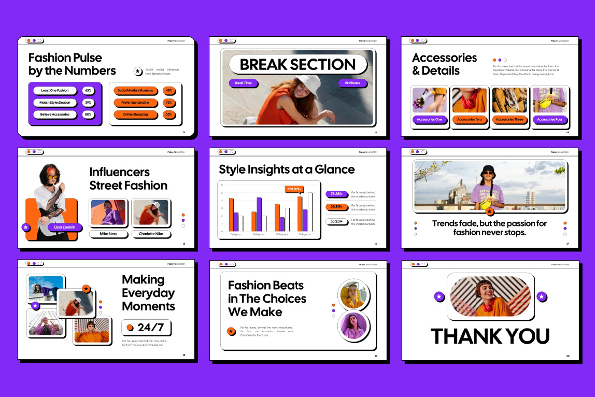 Pulse Newsletter Keynote, a Presentation Template by Loin Studio (Photo 4 of 4)