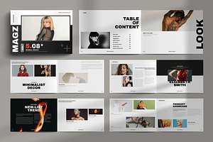 AURA Magazine Brochure Template, a Brochure Template by NorthPeak