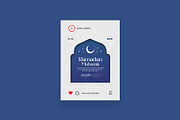 Ramadan Mubarak Instagram Bundle, a Social Media Template by Saman Osama (Thumbnail 4 of 6)