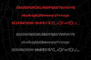 Slimespooky Font Halloween Theme