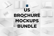 US Brochure Mockups Bundle, a Print Template by Andre28 (Thumbnail 1 of 15)