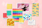 Rainbows & Smiles Pattern Collection, a Pattern Graphic by Rxmi Studio (Thumbnail 2 of 10)