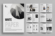 Business White Paper Template, a Brochure Template by ContestDesign (Thumbnail 1 of 3)