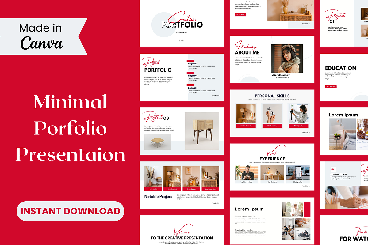 Canva Portfolio Presentation