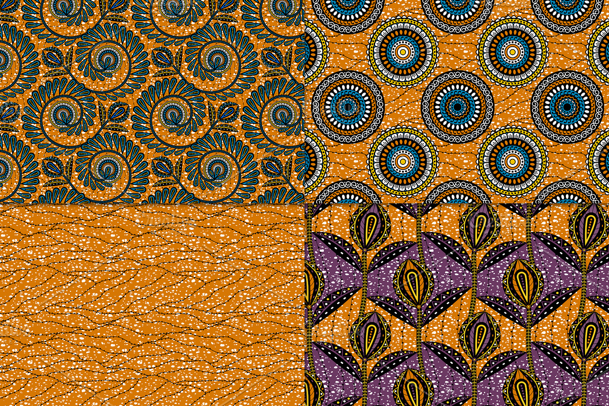 Ankara Prints (EPS, JPG), a Pattern Graphic by Sveta Aho (Photo 3 of 11)