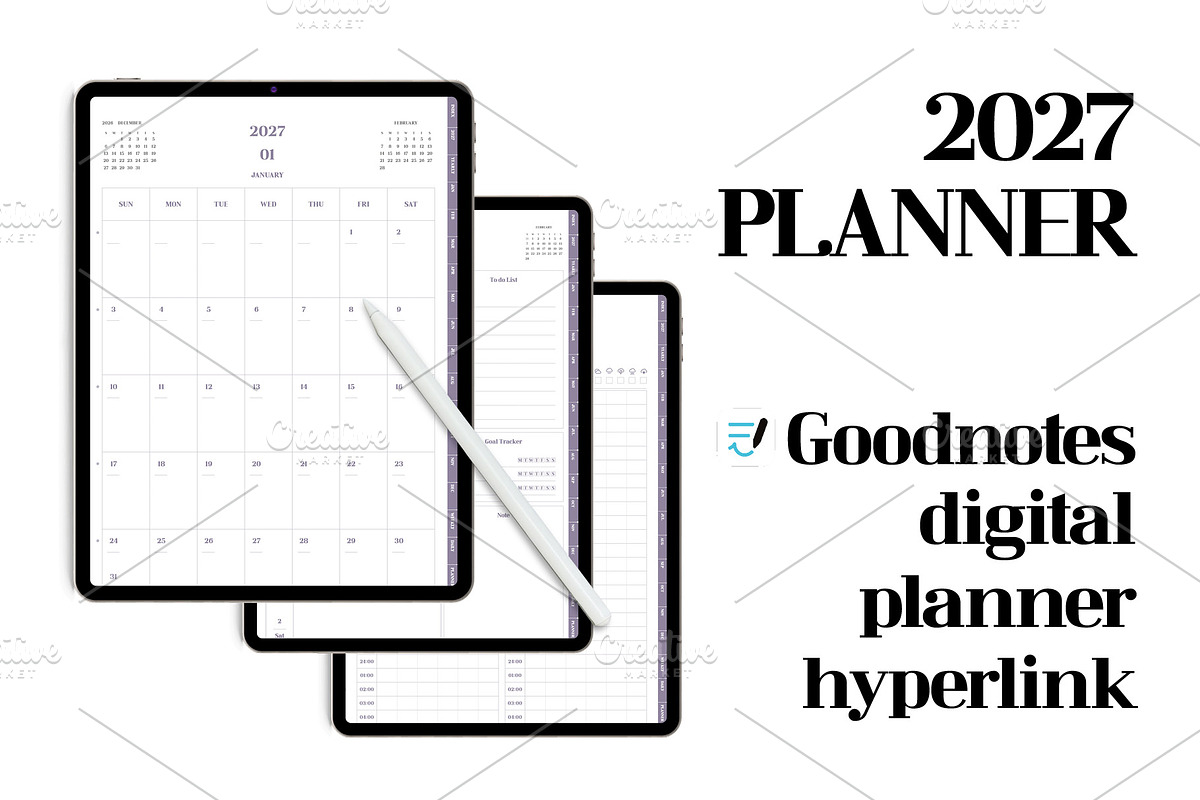 2027 Digital planner diary, a Stationery Template by dott (Photo 3 of 7)