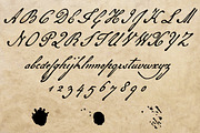 Military Scribe, a Script Font by Three Islands Press (Thumbnail 4 of 5)