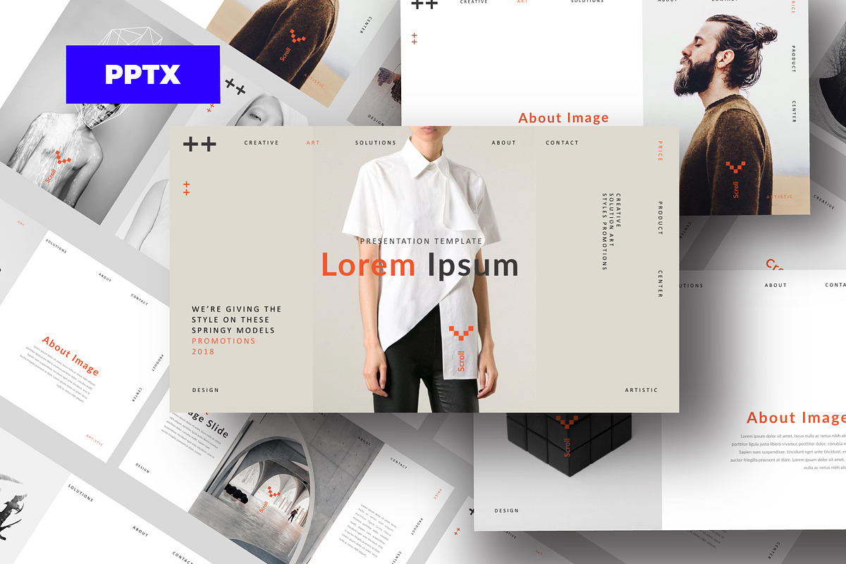 DOLOR - Powerpoint, a Presentation Template by Dirtytemp Studio (Photo 1 of 8)